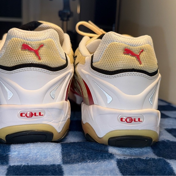 Puma Sneakers in Red and Tan - Picture 2 of 7